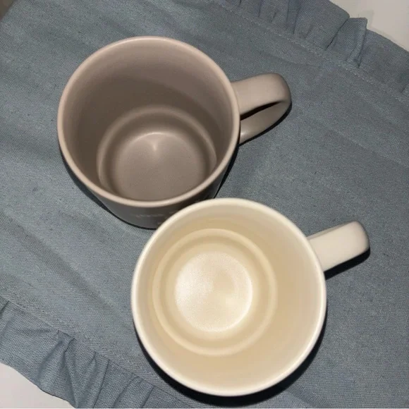 stoneware nesting coffee mug and tea mug - Picture 4 of 5
